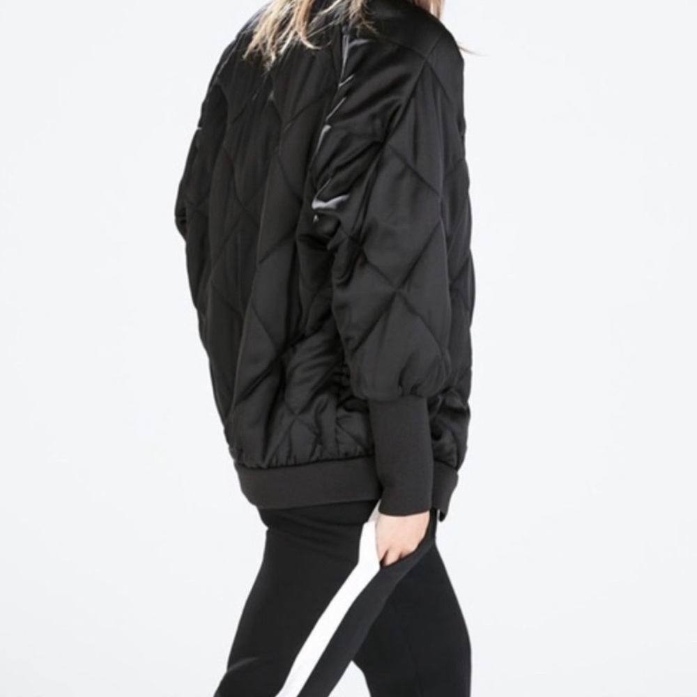 Zara Basic Bomber - image 5